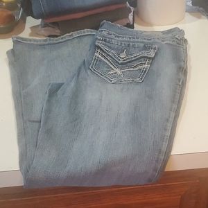 Vanity light blue jeans